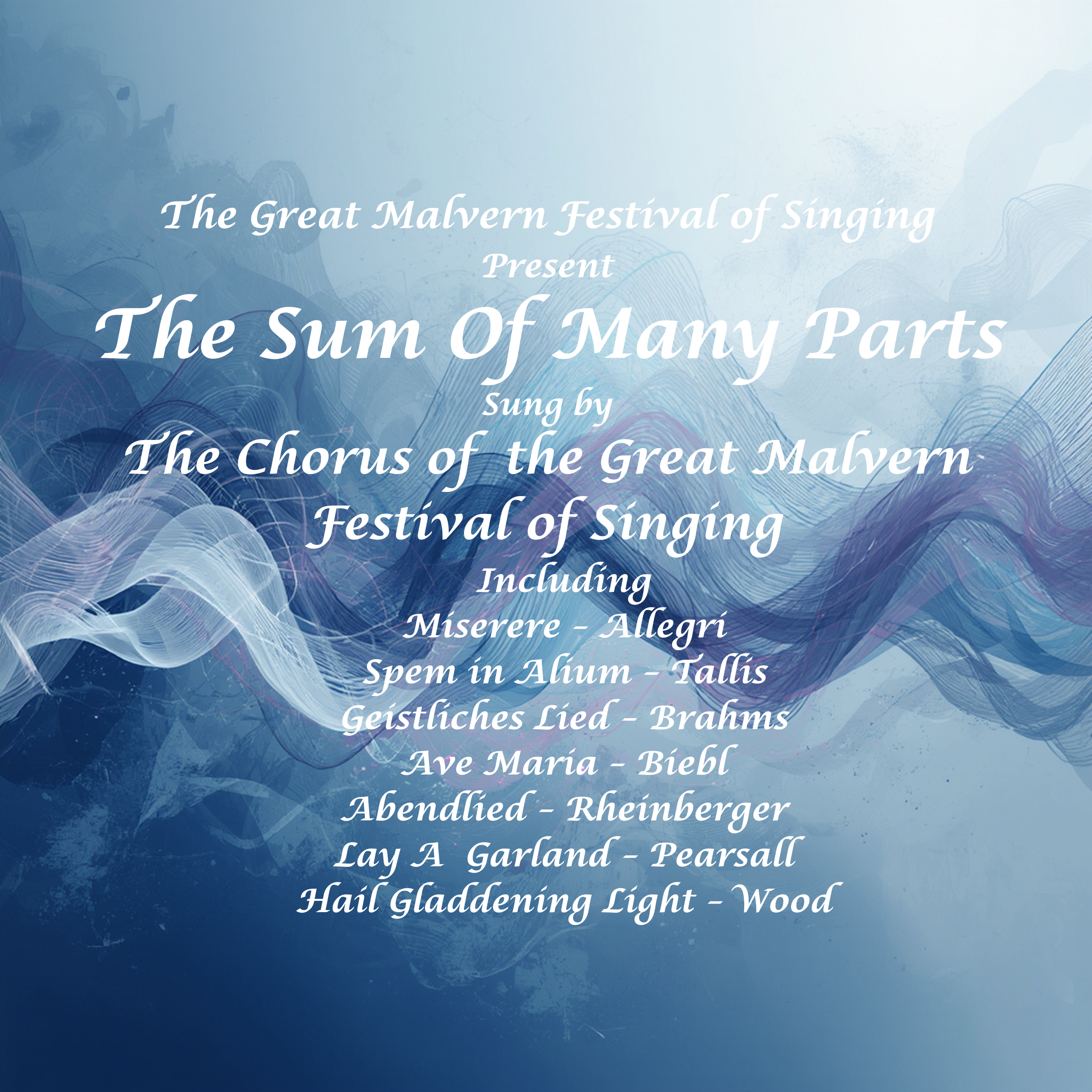 The Sum Of Many Parts Monday 17th August 8pm