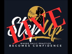 Step Up "Live" Group Vocal Training 30th September 7.30 pm