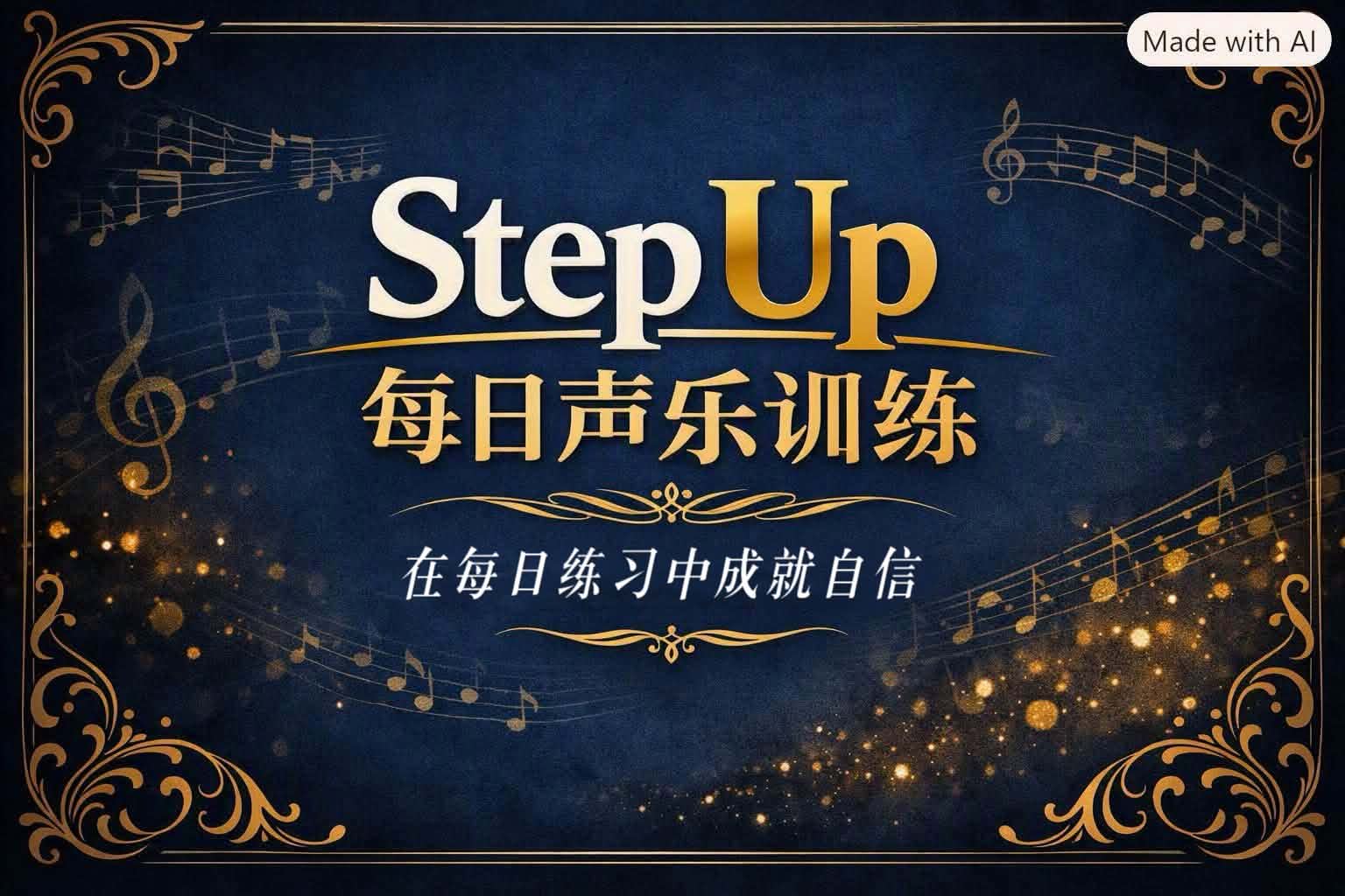 STEP UP - 你的每日声乐训练课程